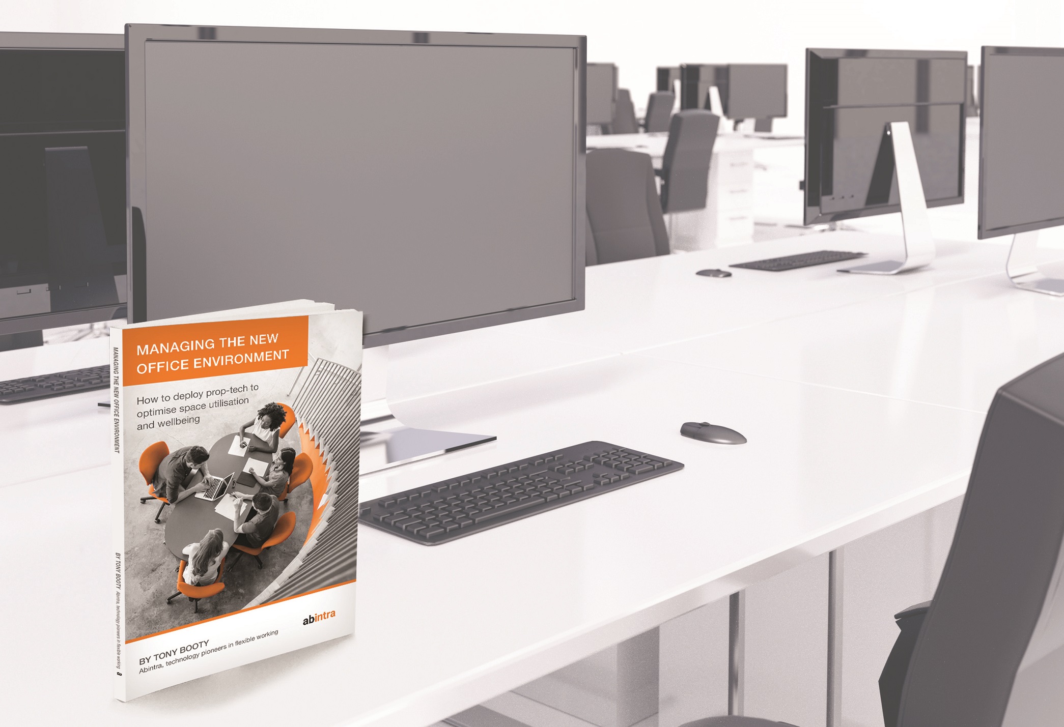 Abintra's book explains that accurate workplace data is key to managing hybrid working